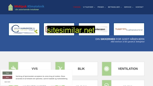 midtjyskklimateknik.dk alternative sites