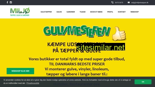 miljoetaepper.dk alternative sites