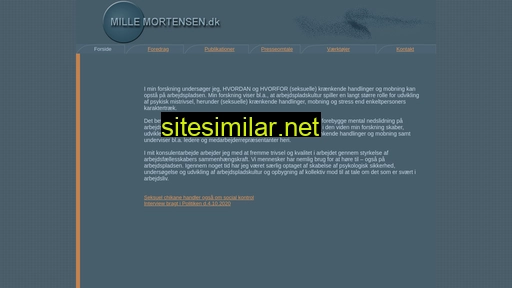 millemortensen.dk alternative sites