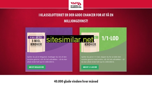 millionchance.dk alternative sites
