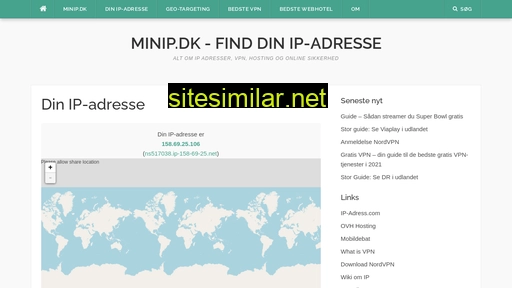 minip.dk alternative sites