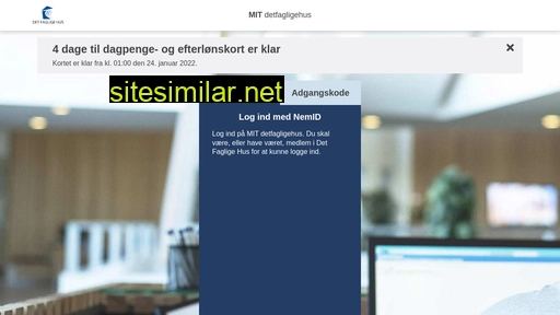 mit.detfagligehus.dk alternative sites
