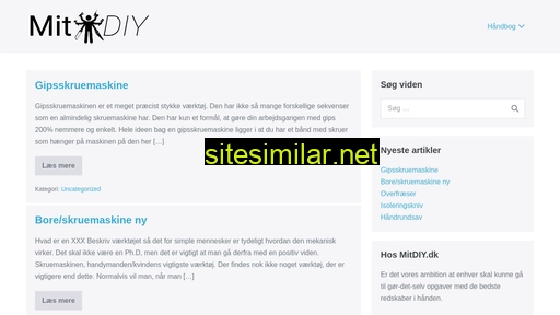 mitdiy.dk alternative sites