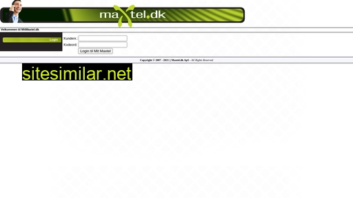 mitmaxtel.dk alternative sites