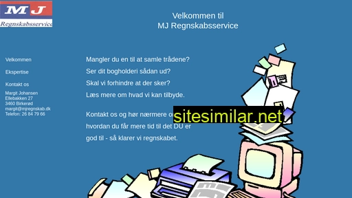 mjregnskab.dk alternative sites
