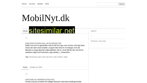 mobil-nyt.dk alternative sites