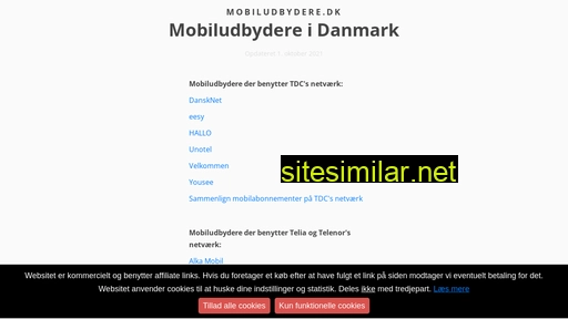 mobiludbydere.dk alternative sites