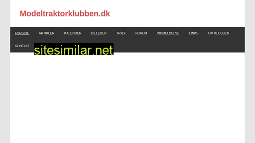 modeltraktorklubben.dk alternative sites