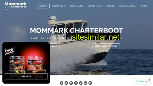 mommark-charterboot.dk alternative sites