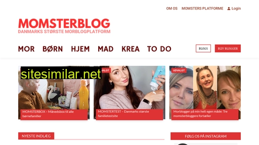 momsterblog.dk alternative sites