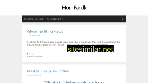 mor-far.dk alternative sites