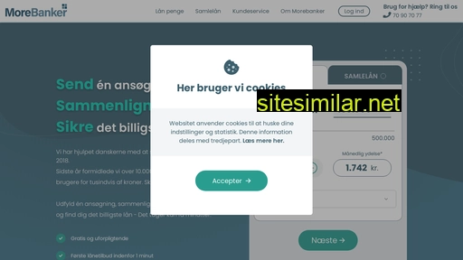 morebanker.dk alternative sites