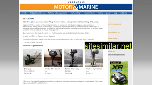 motorogmarine.dk alternative sites