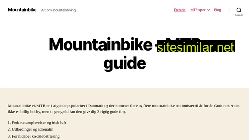 mountain-bike.dk alternative sites