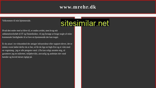 mrehr.dk alternative sites