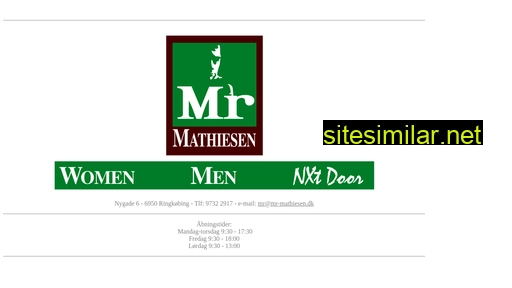 mr-mathiesen.dk alternative sites