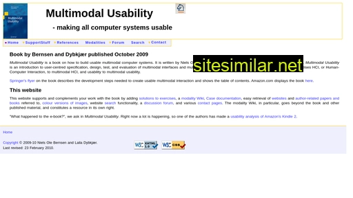 multimodalusability.dk alternative sites