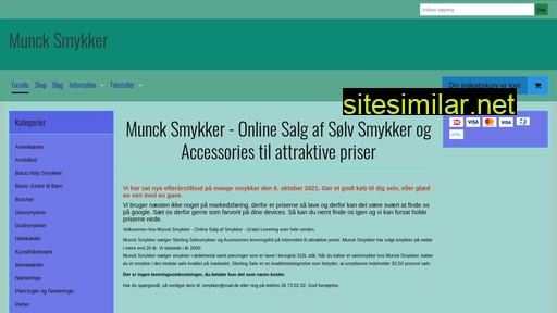 muncksmykker.dk alternative sites