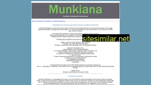 Munkiana similar sites
