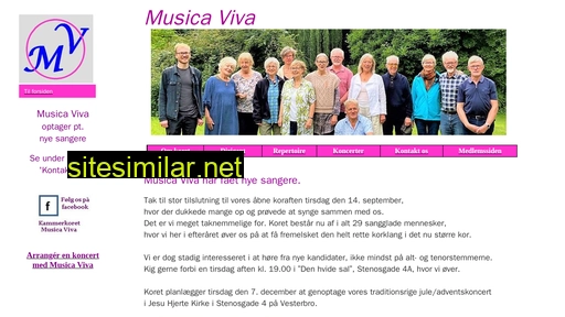 musicaviva.dk alternative sites