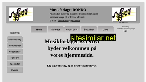 musikforlaget-rondo.dk alternative sites