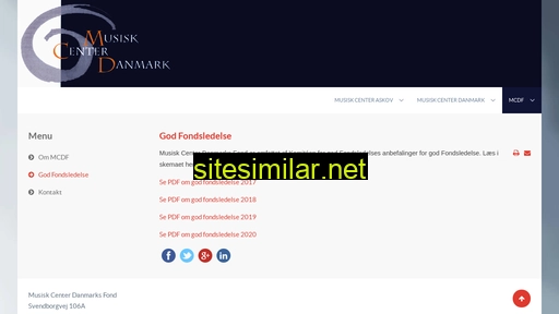 musiskcenter.dk alternative sites