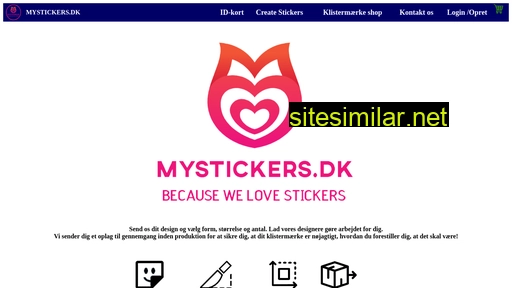 mystickers.dk alternative sites