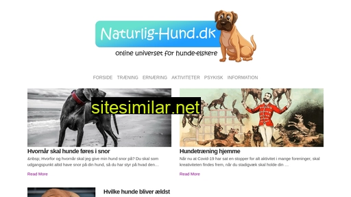 naturlig-hund.dk alternative sites