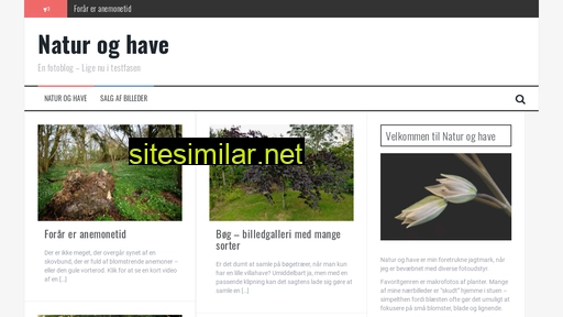 naturoghave.dk alternative sites