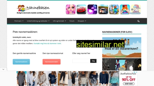 navnebasen.dk alternative sites