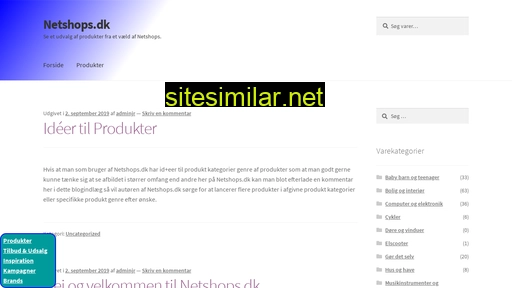 netshops.dk alternative sites