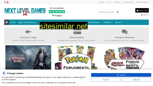 nextlevelgames.dk alternative sites
