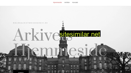 nolokalhistoriskearkiv.dk alternative sites