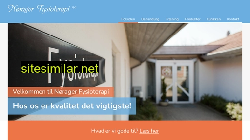 noragerfysioterapi.dk alternative sites