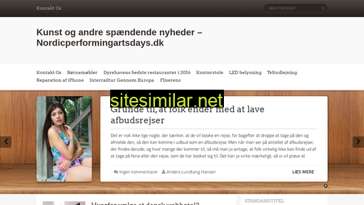 Nordicperformingartsdays similar sites