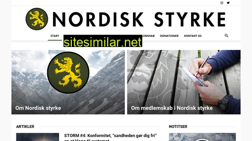 nordiskstyrke.dk alternative sites