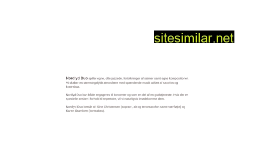 nordlydduo.dk alternative sites