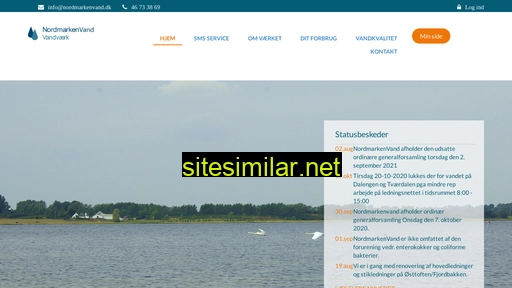 nordmarkenvand.dk alternative sites