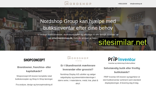 nordshop.dk alternative sites