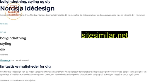 nordsjoidedesign.dk alternative sites