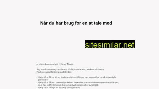 nyborgterapi.dk alternative sites