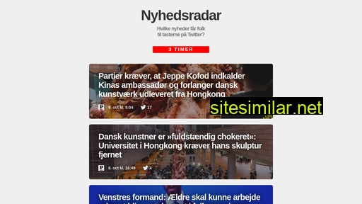 nyhedsradar.dk alternative sites