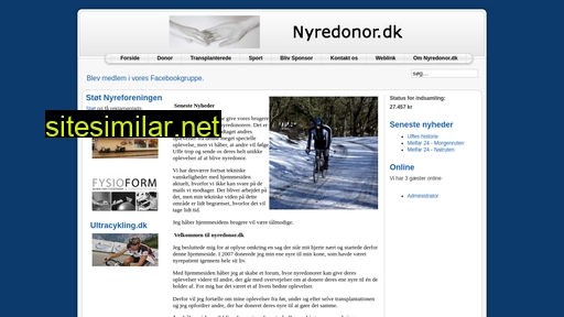 nyredonor.dk alternative sites