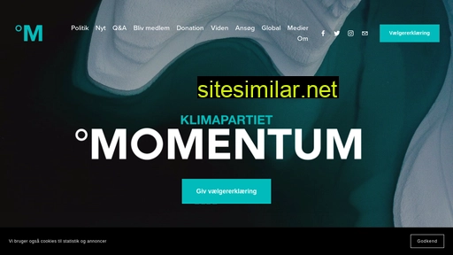 nytmomentum.dk alternative sites