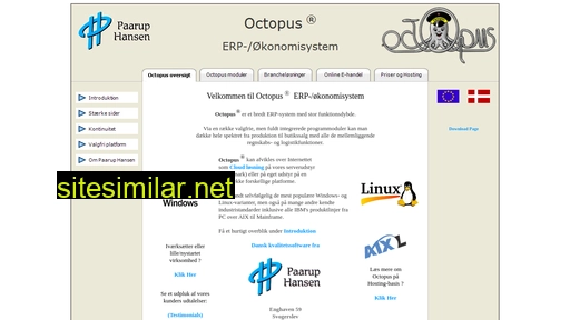 Octopus-erp similar sites