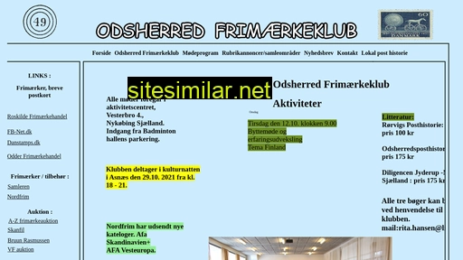 odsherredfrimaerkeklub.dk alternative sites