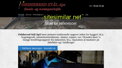 odsherredstaal.dk alternative sites