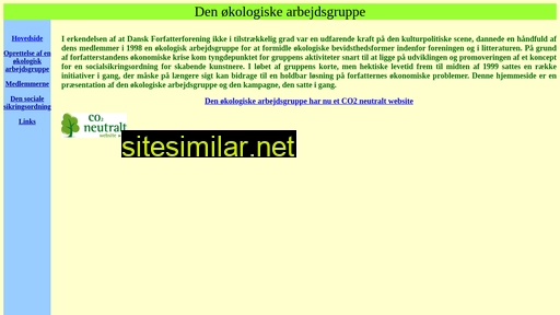 oekogruppe.dk alternative sites