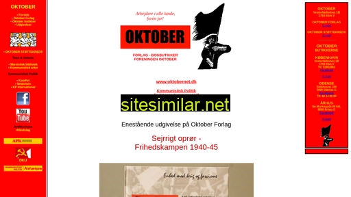 oktobernet.dk alternative sites
