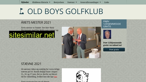 oldboysgolf.dk alternative sites
